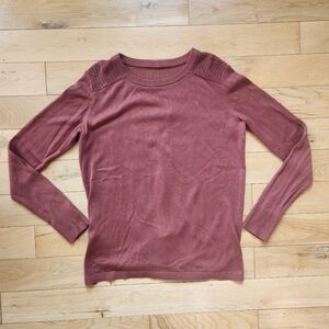 Lululemon Back To Balance Open Back Knit Sweater - XS/S